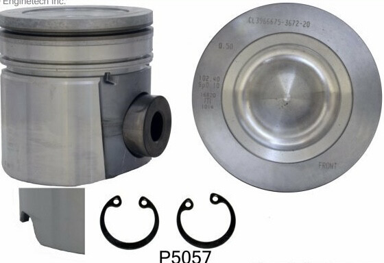 Engine Tech Piston Set (6) 03-04 "C"
