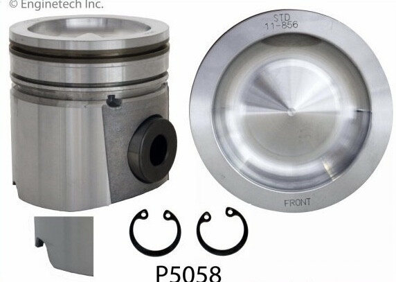 Engine Tech Piston Set (6)  04-09