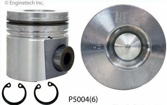 Engine Tech Piston Set (6) 91-93