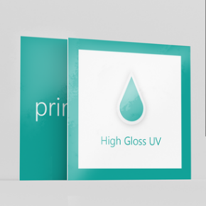 High Gloss Square Business Cards