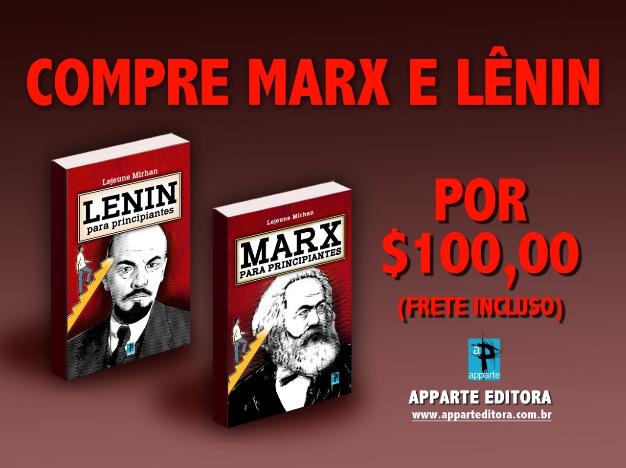 Compre Marx e Lenin