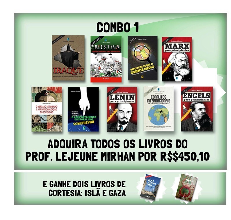 Adquira os 9 Livros do Professor Lejeune Mirhan