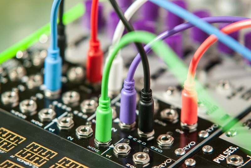 Mono 3.5mm patch cables (5 pack)