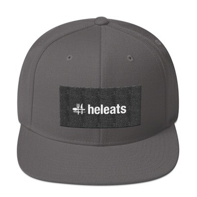 #heleats Snapback Hat