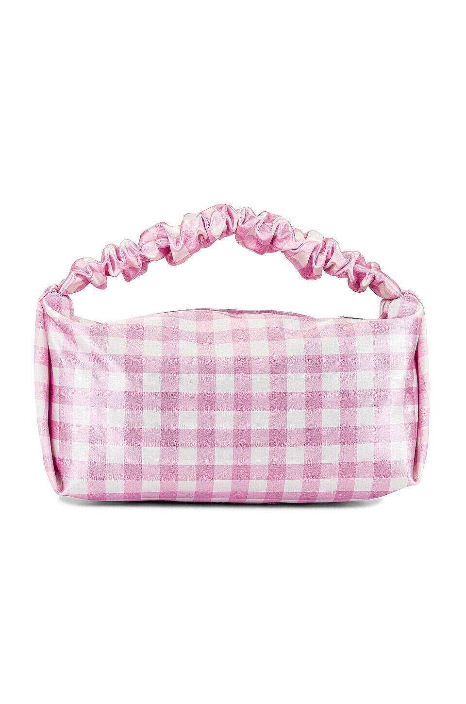 ALEXANDER WANG Scrunchie Gingham Satin Mini Bag