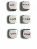 Spanish Shape Words Dice