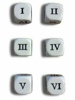 Roman Numeral Dice 1