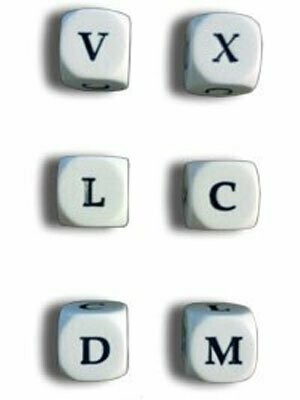 Roman Numeral Dice 2