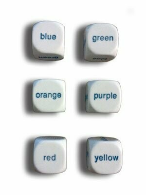 Color Words Dice