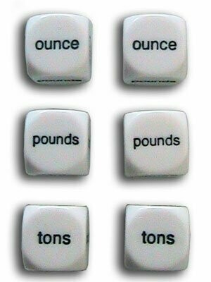 English Weight Dice