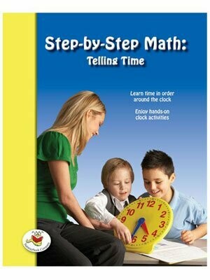 Step-by-Step Math: Telling Time - ebook