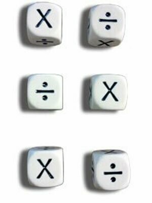 Multiplication and Division Dice