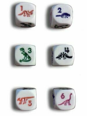 Dinosaur Dodge Dice Game