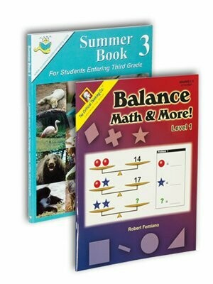 Summer Book 3 Math Challenge Bundle