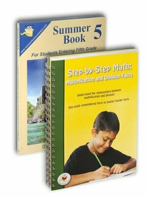 Summer Book 5 Math Catch-up Bundle
