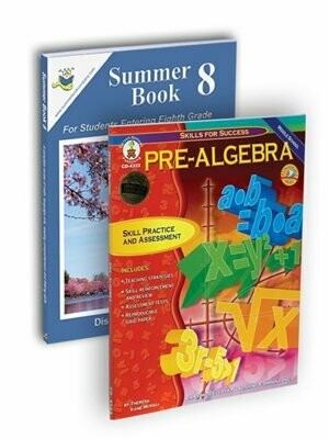 Summer Book 8 Math Challenge Bundle