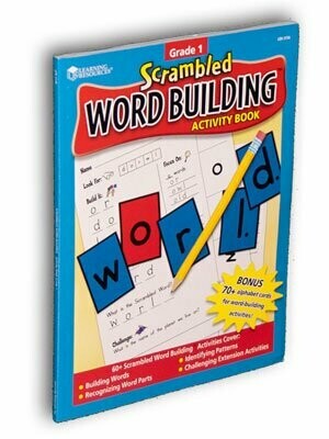 Scrambled Word Building Activity Book
