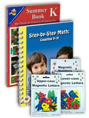 Summer Book K Math Catch-up Bundle