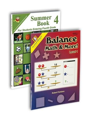 Summer Book 4 Math Catch-up Bundle