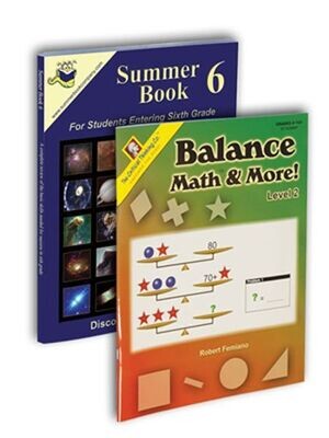 Summer Book 6 Math Catch-up Bundle