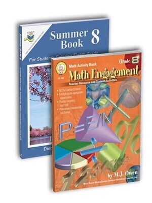 Summer Book 8 Math Catch-up Bundle