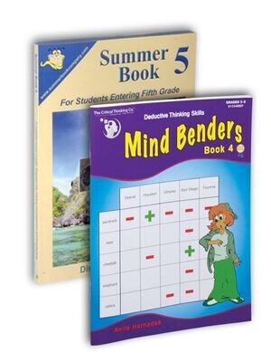 Summer Book 5 Thinking Skills Challenge Bundle