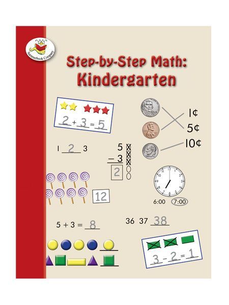 Step-by-Step Math: Kindergarten e-book