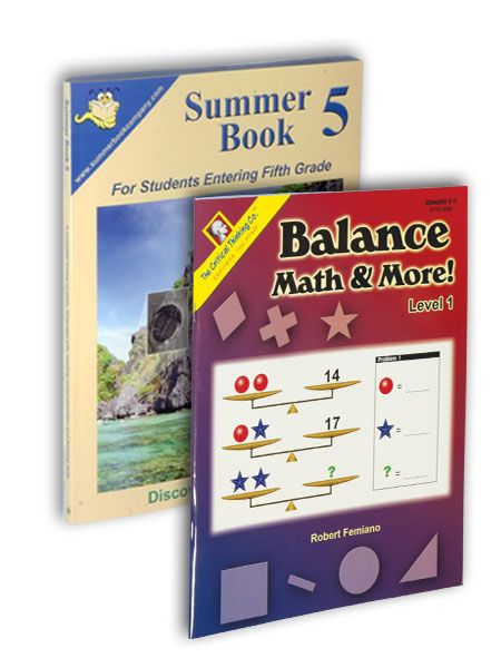 Summer Book 5 Math Catch-up Bundle