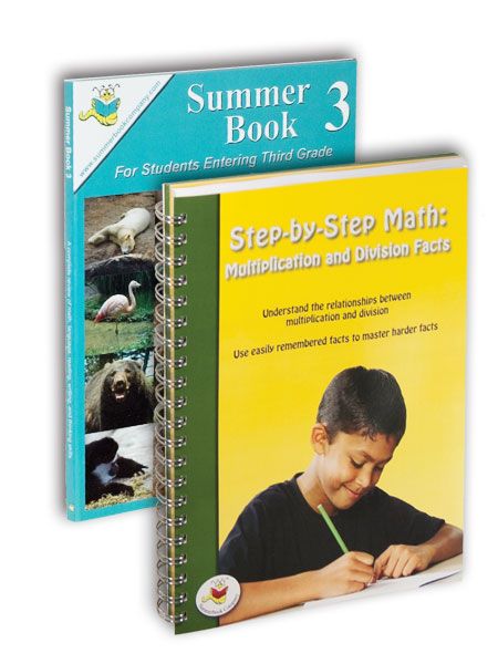 Summer Book 3 Math Challenge Bundle