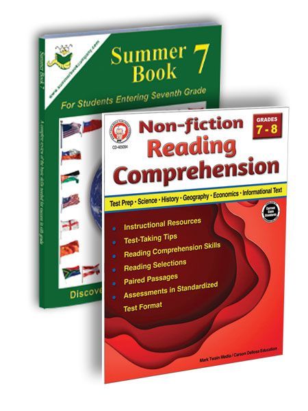 Summer Book 7 Reading Challenge Bundle