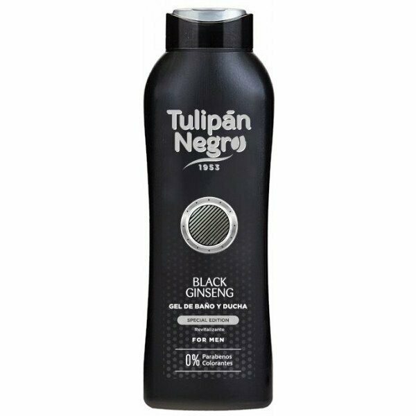 GEL TULIPAN NEGRO MEN BLACK GINSENG 720ML