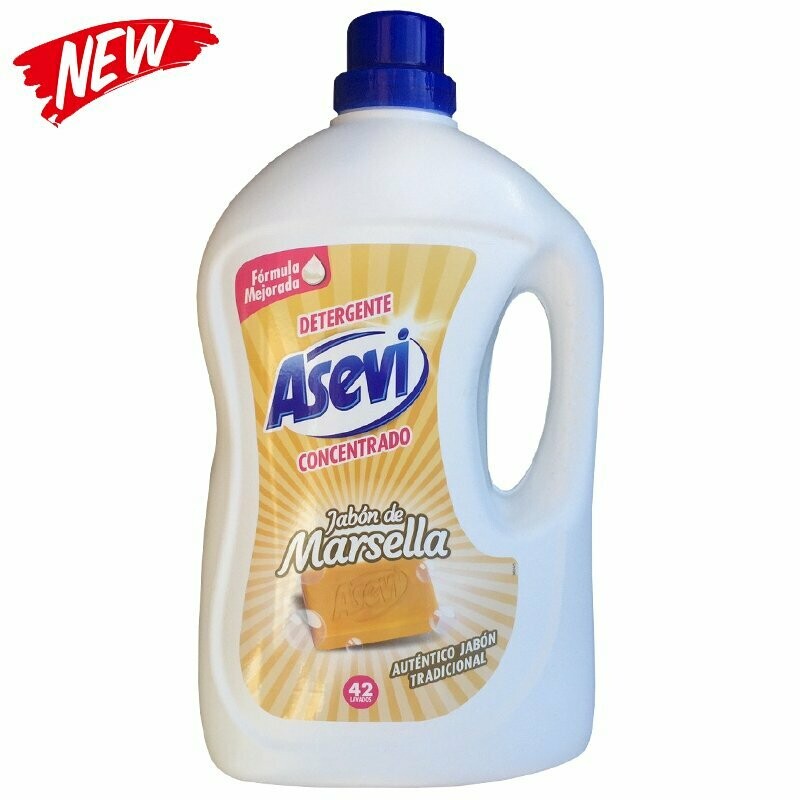 DETERGENTE ASEVI JABON MARSELLA 3LTS
