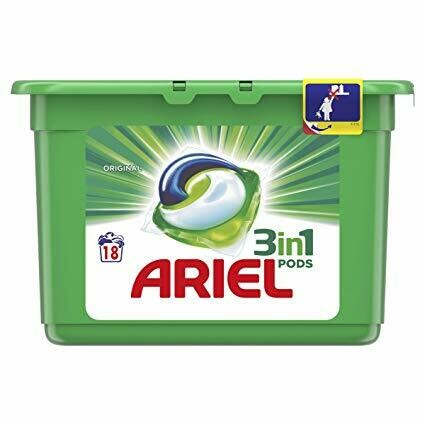 DETERGENTE ARIEL CAPSULAS 10 DOSIS ORIGINAL