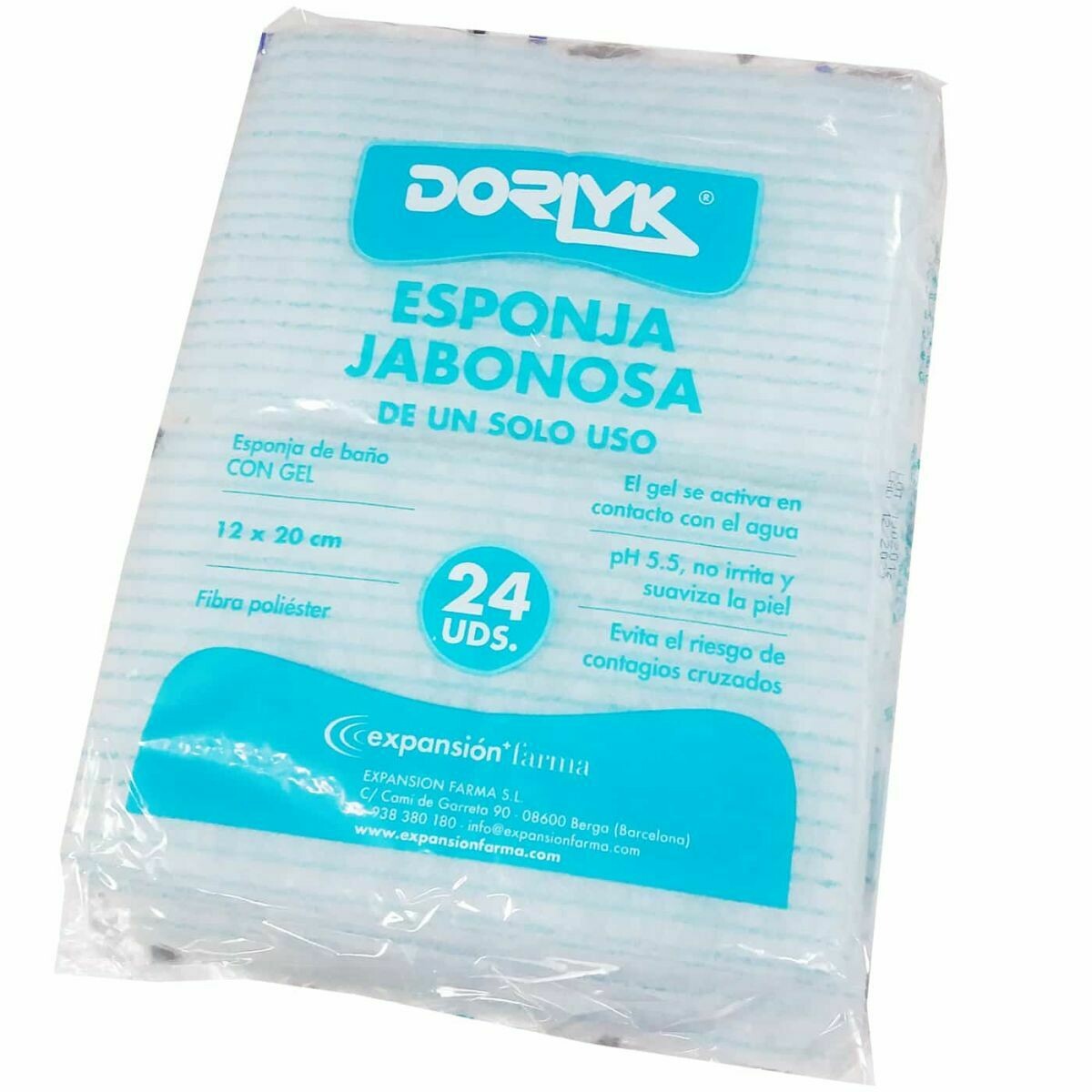 TOALLITA JABONOSA DORLYK 24UDS