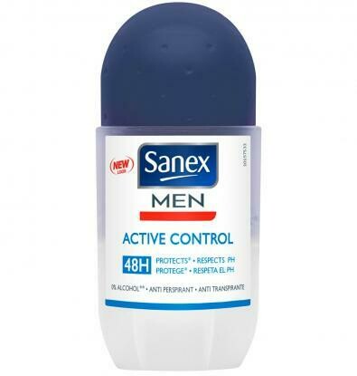 DESODORANTE SANEX MEN ROLL-ON ACTIVE CONTROL 48H