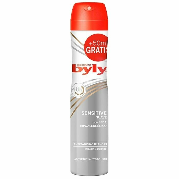 DESODORANTE BYLY SPRAY SENSITIVE PROTECCION 48H