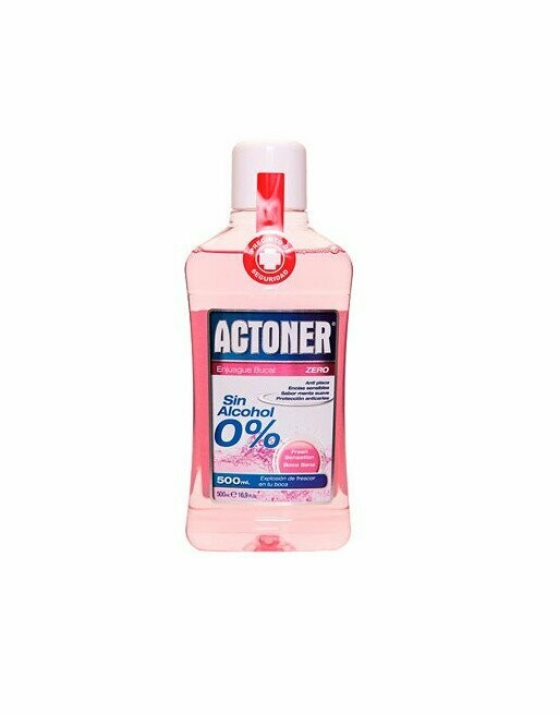ENJUAGUE BUCAL ACTONER 0% ALCOHON 500ML