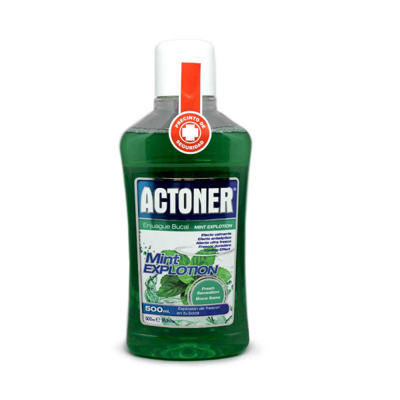 ENJUAGUE BUCAL ACTONER MENTA 500ML