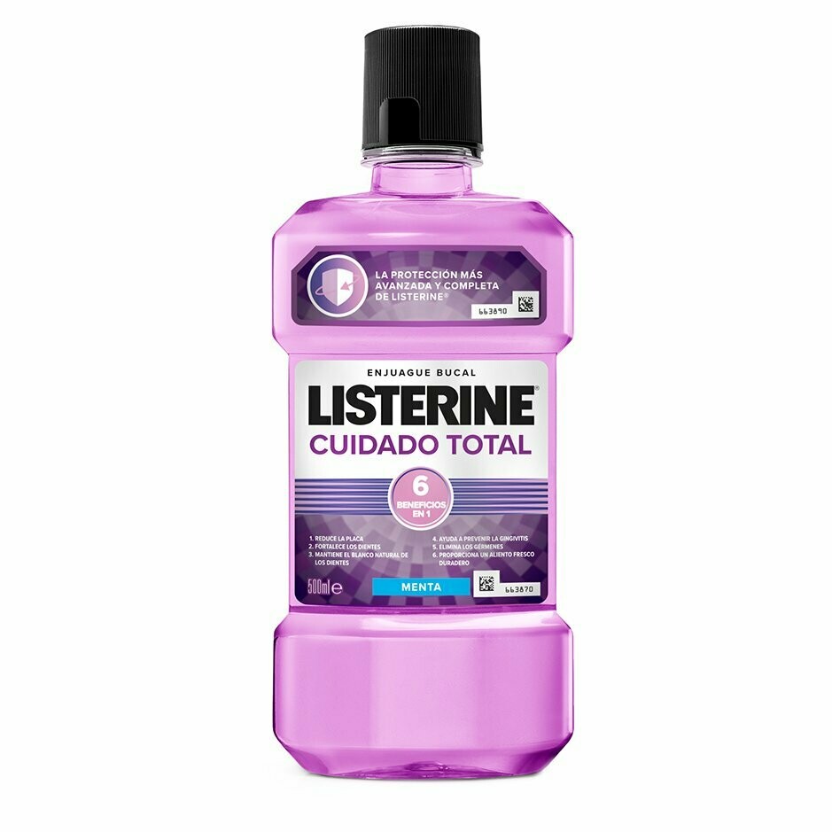 ENJUAGUE BUCAL LISTERINE CUIDADO TOTAL 500ML