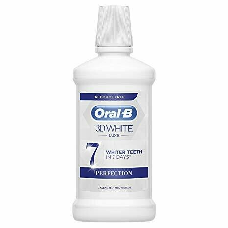 ENJUAGUE BUCAL ORAL B 3D WHITE 500ML