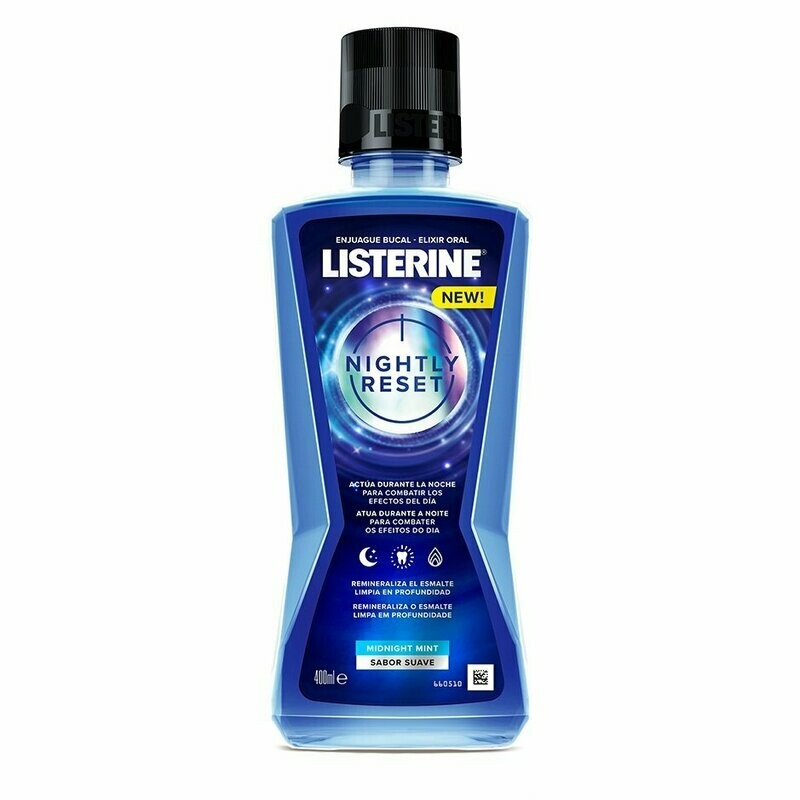 ENJUAGUE BUCAL LISTERINE NIGHTLY RESET 500ML