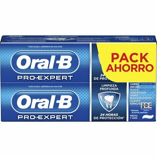 PASTA DE DIENTES ORAL B PRO EXPERT PACK DUPLO