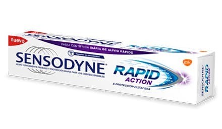 PASTA DE DIENTES SENSODYNE RAPID ACTION
