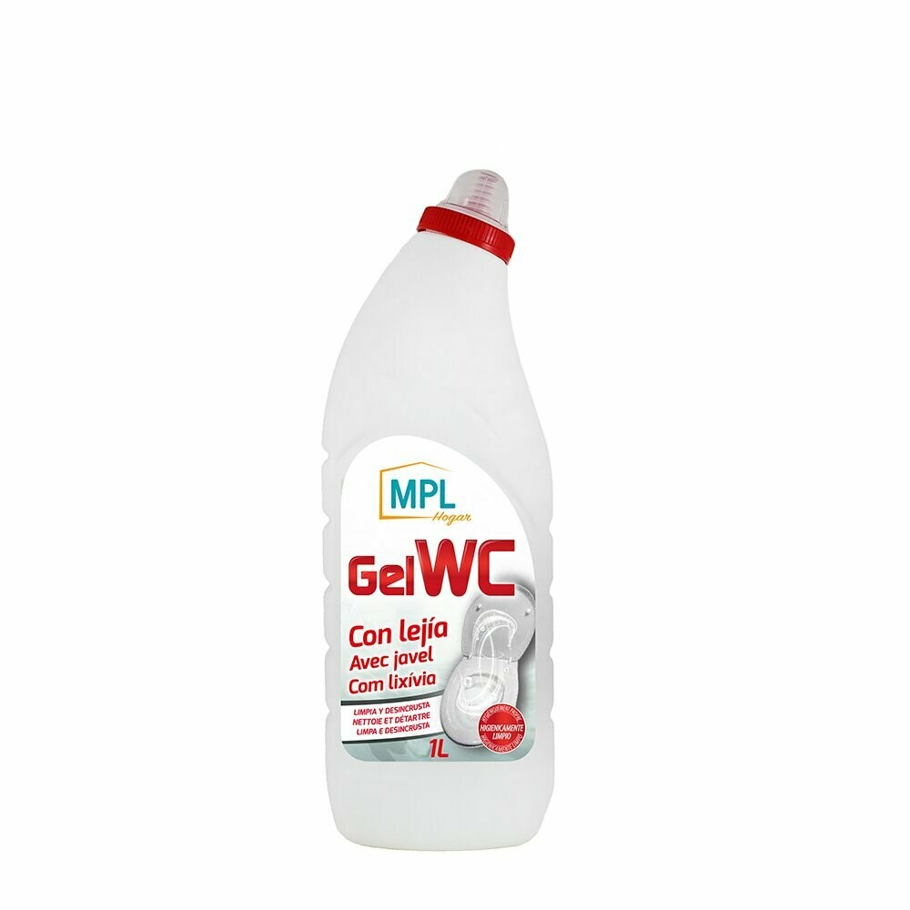 LIMPIABAÑO MPL GEL WC CON LEJIA 1LT
