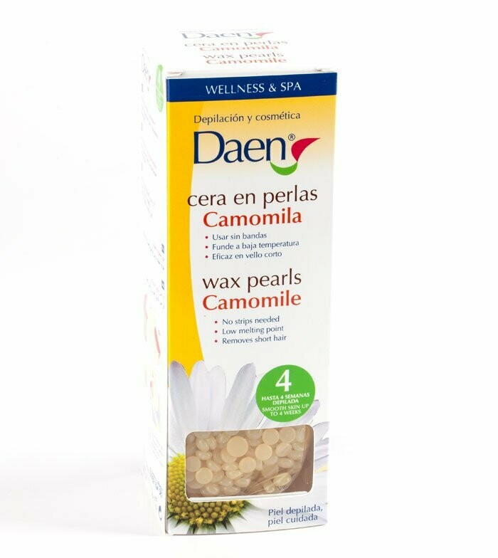CERA DEPILATORIA EN PERLAS DAEN CAMOMILA
