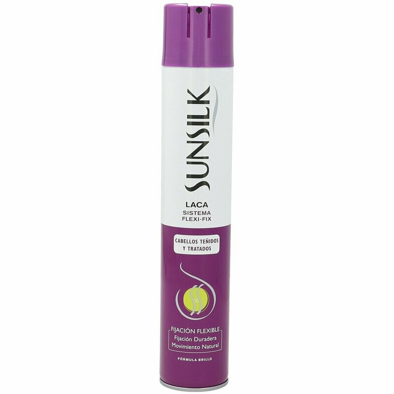 LACA SUNSILK FIJACION FUERTE FLEXIBLE CABELLOS TEÑIDOS