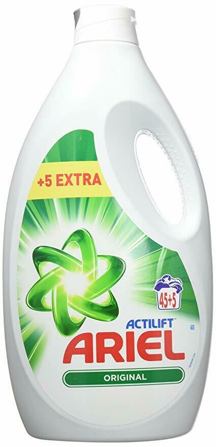 DETERGENTE LIQUIDO ARIEL COMPACT 41+4 LAVADOS