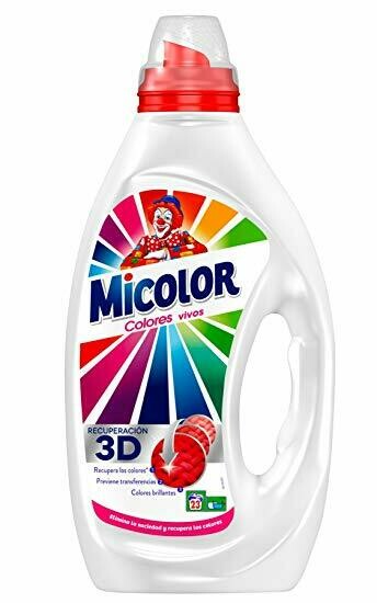 DETERGENTE LIQUIDO MICOLOR COLORES VIVOS 23 LAVADOS