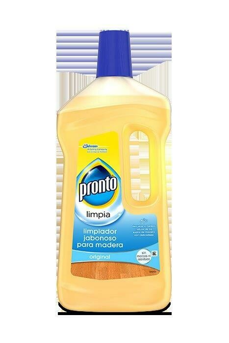 LIMPIAMUEBLES PRONTO JABONOSO 5 EN 1, 1LT