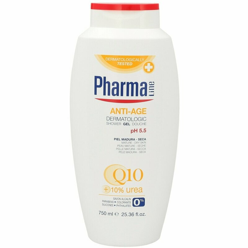 GEL DE DUCHA PHARMA LINE ANTIAGE Q10 750ML